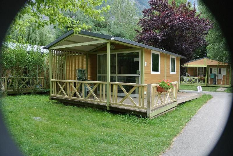 Hotel Camping Le Colporteur Le Bourg-dʼOisans Exterior foto