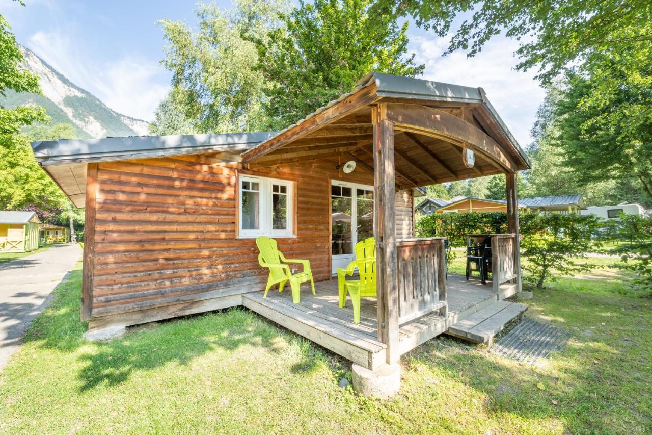 Hotel Camping Le Colporteur Le Bourg-dʼOisans Exterior foto